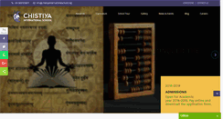 Desktop Screenshot of chistiyainternationalschool.org